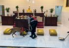 Polres-Lumajang-Lakukan-Sterilisasi-Vihara-Jelang-Perayaan-Imlek
