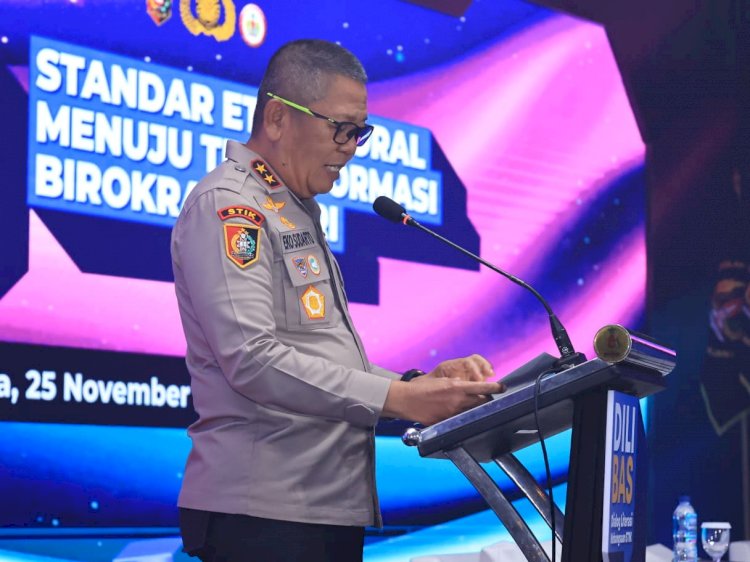 Dialog Literasi Kebangsaan STIK Angkat Isu Etika Moral dalam Transformasi Birokrasi Polri