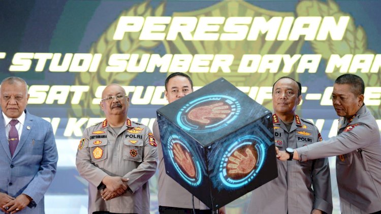STIK Lemdiklat Polri Resmikan Tiga Pusat Studi Baru untuk Perkuat Transformasi Ilmu Kepolisian